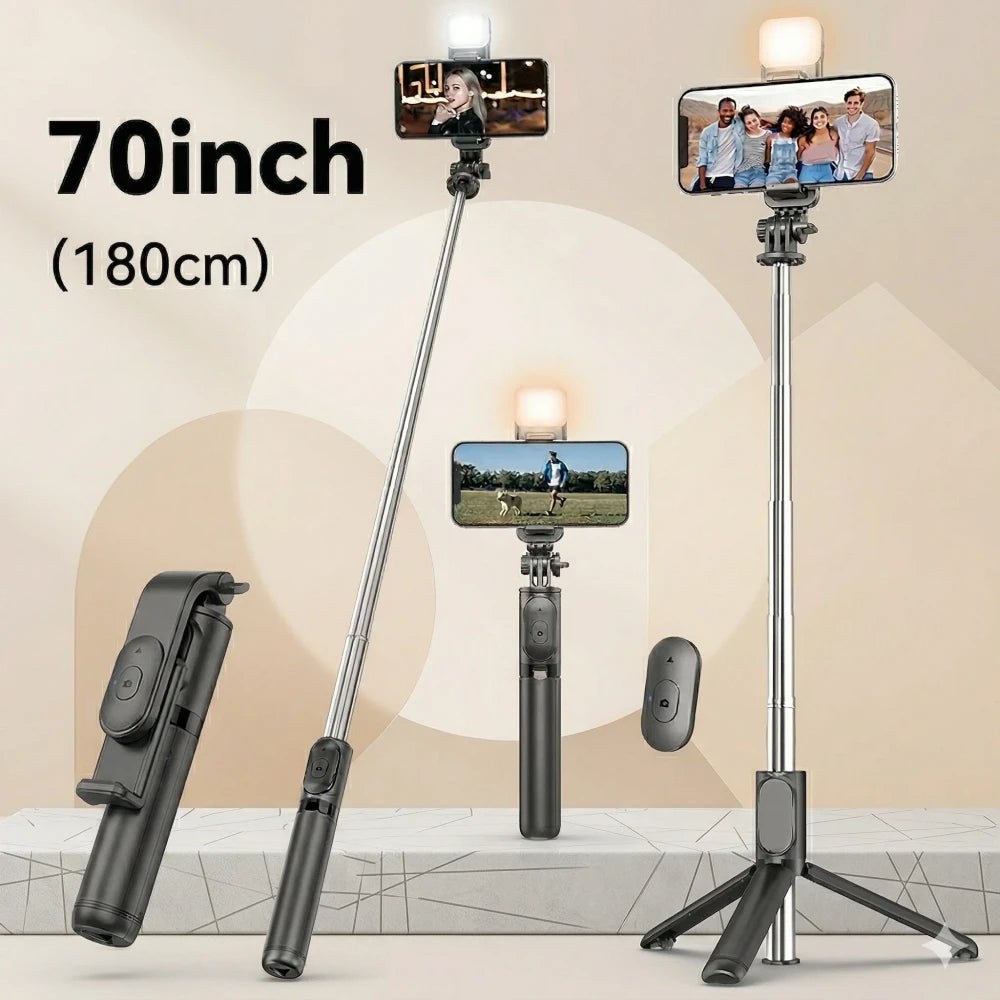 Selfie Stick Tripod Ring Light