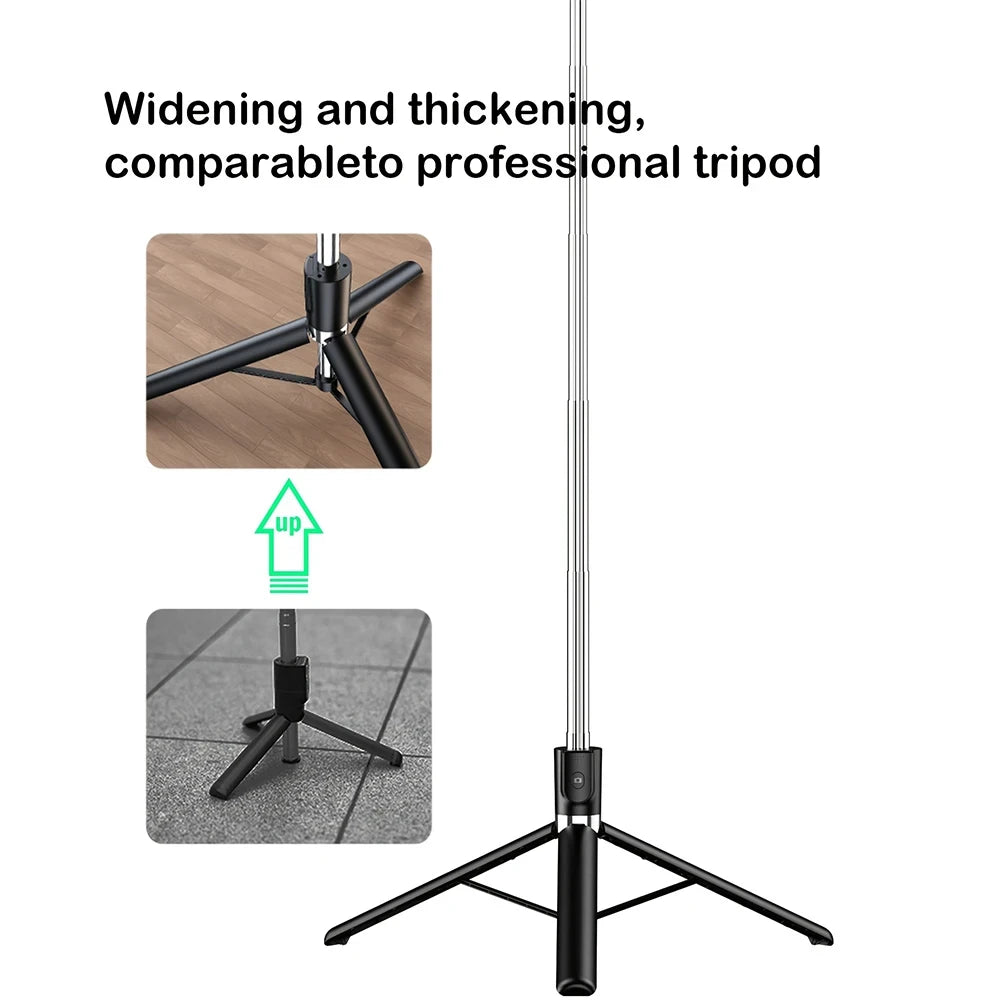 Selfie Stick Tripod Ring Light